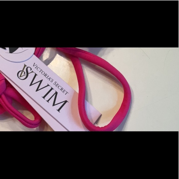 🖤💜🩵FIRM NWT 3 piece Victoria’s Secret bikini set and coverup. - Picture 9 of 9